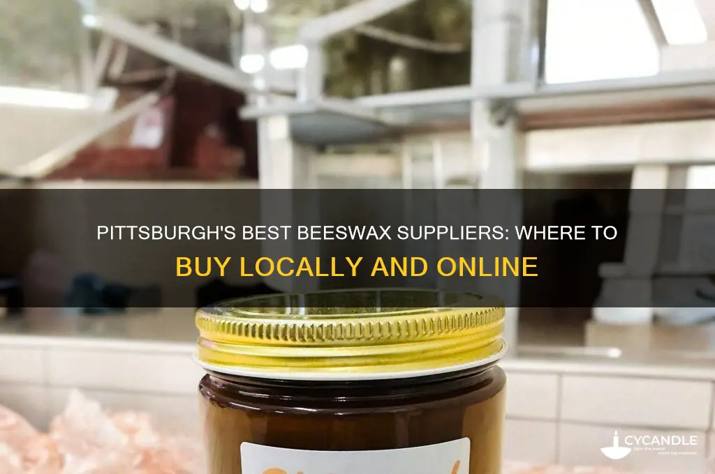 where to buy beeswax in pittsburgh