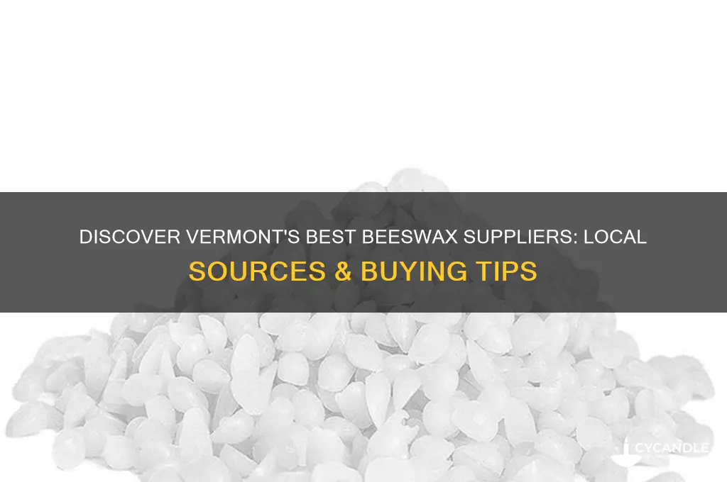 where to buy beeswax in vermont