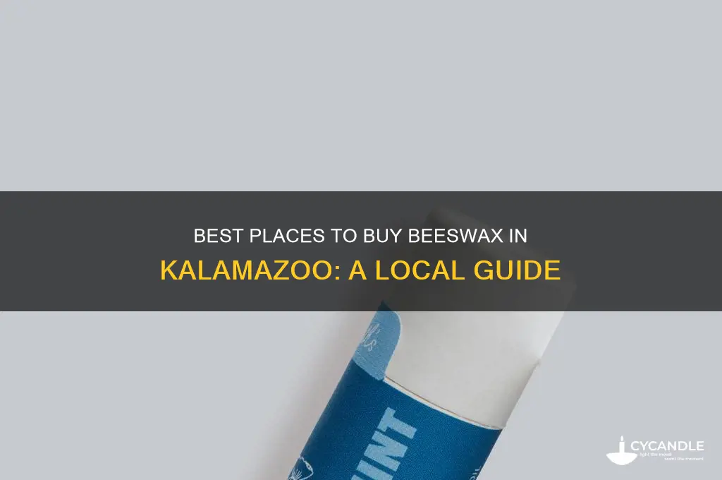 where to buy beeswax kalamazoo