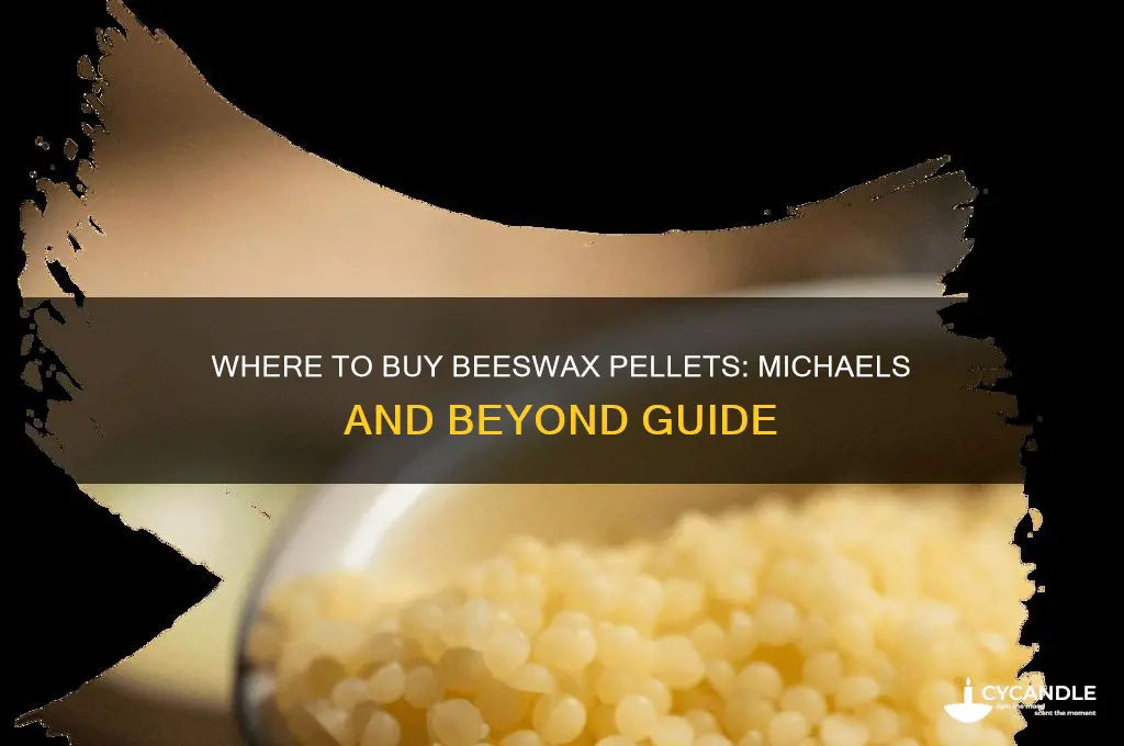 where to buy beeswax pellets michaels