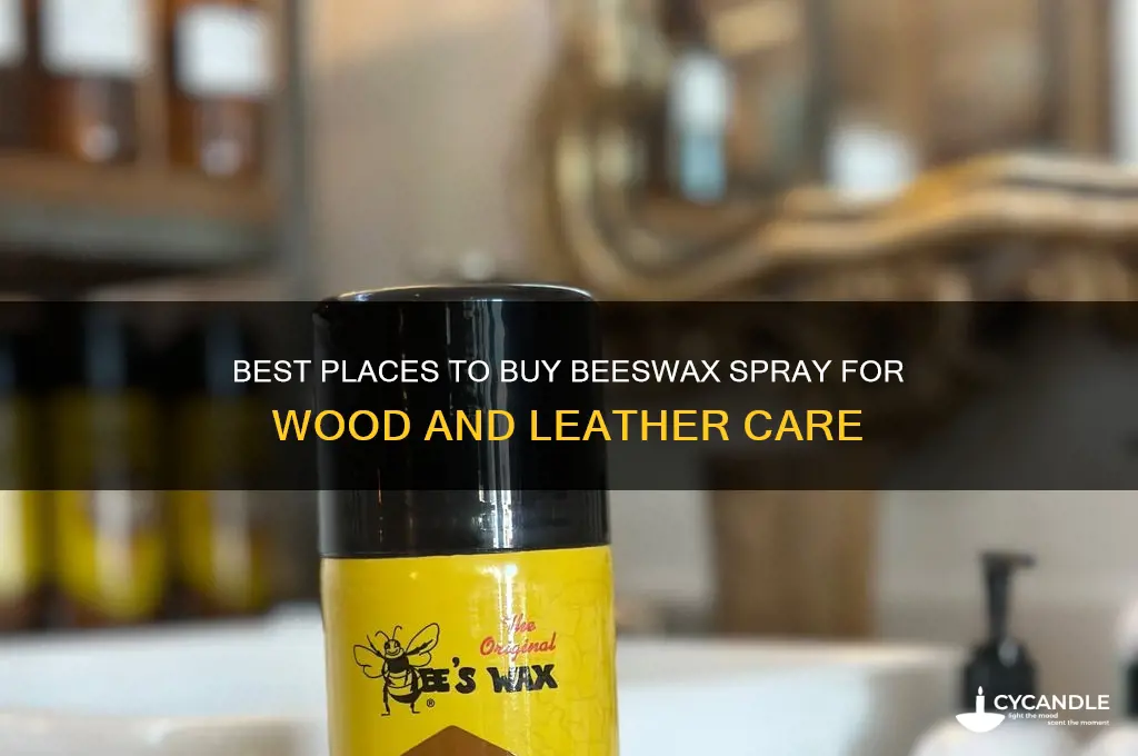 where to buy beeswax spray