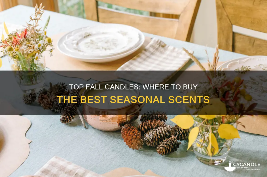 where to buy best fall candles