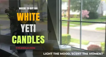 Best Places to Purchase Large White Yeti Candles Online