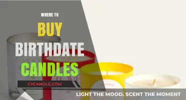 Where to Buy Birthdate Candles: Top Retailers and Online Stores