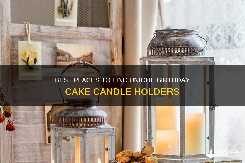 where to buy birthday cake candle holders