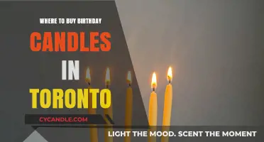 Best Spots in Toronto to Buy Unique Birthday Candles