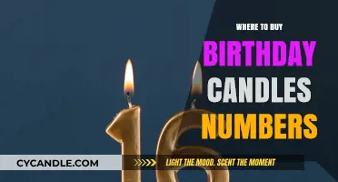Best Places to Buy Numbered Birthday Candles for Celebrations