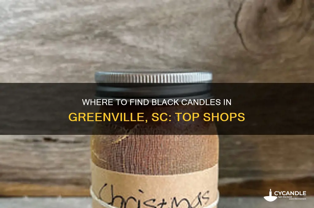 where to buy black candle greenville sc