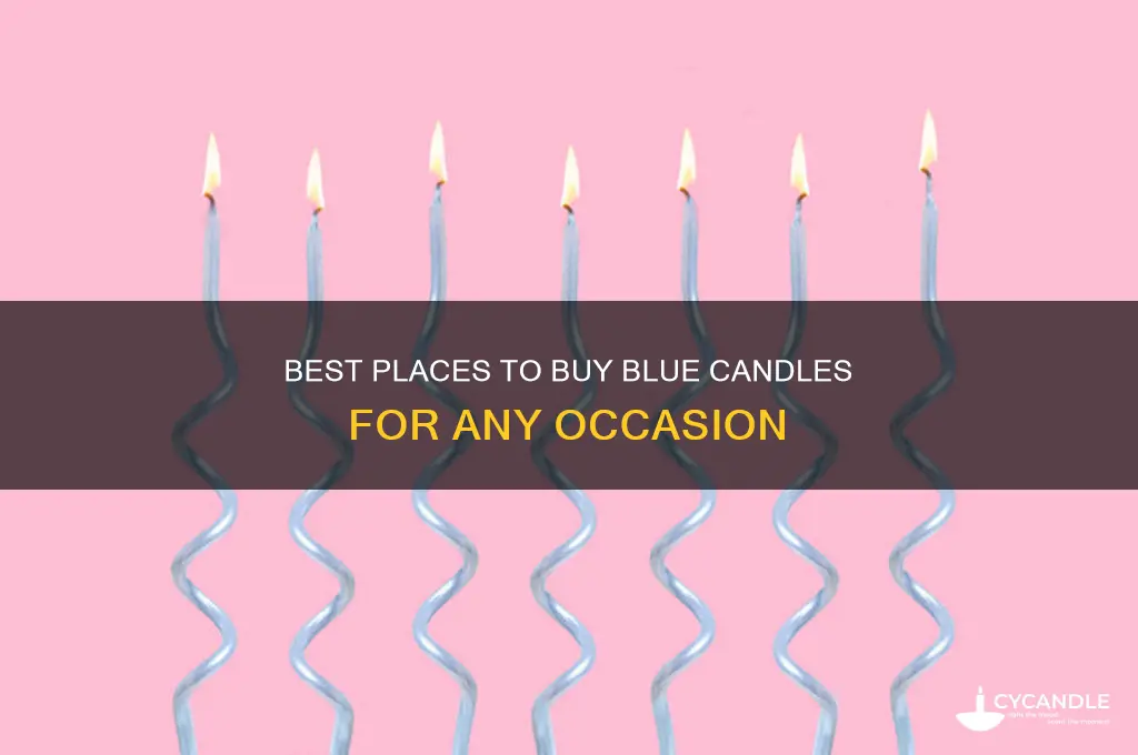 where to buy blue candles