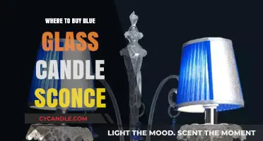 Elegant Blue Glass Candle Sconce: Top Retailers and Online Stores