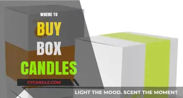 Discover the Best Places to Buy Box Candles Online & In-Store