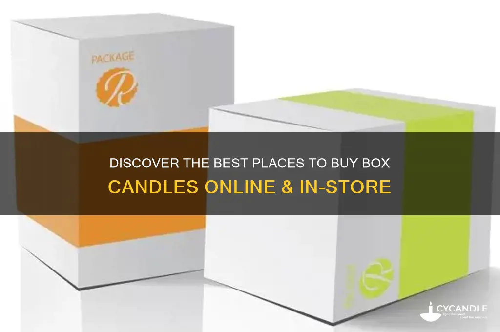 where to buy box candles