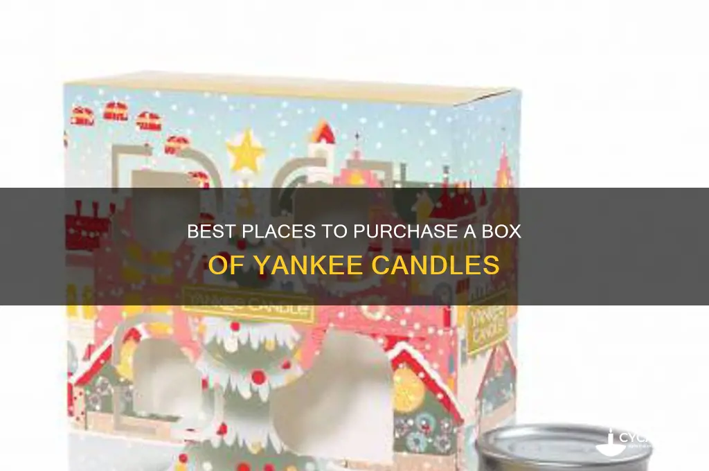 where to buy box of yankee candles