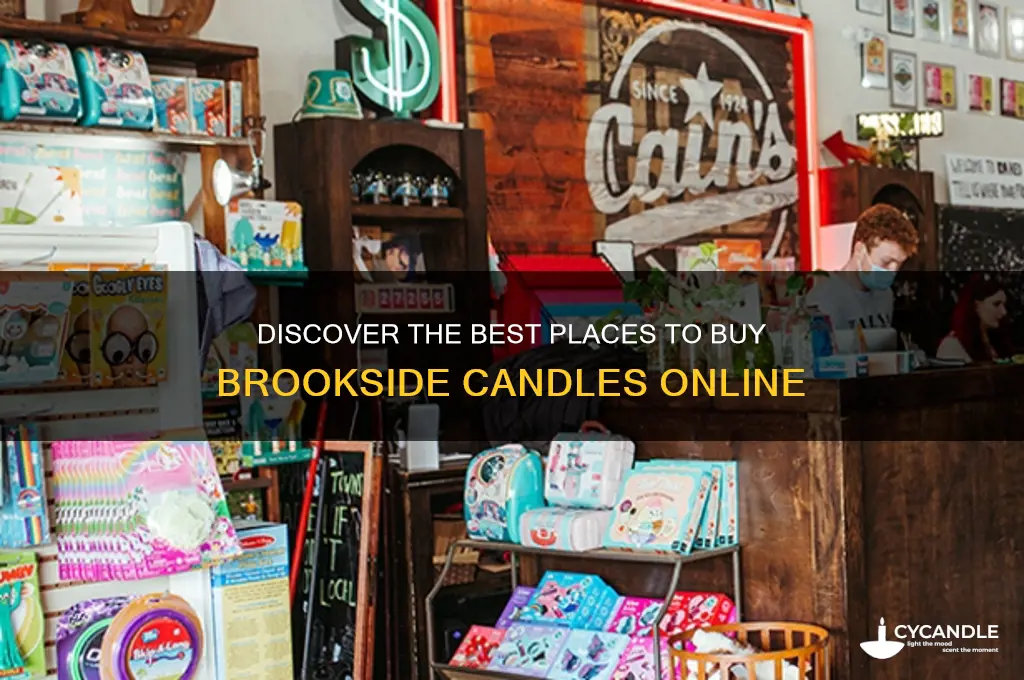 where to buy brookside candles
