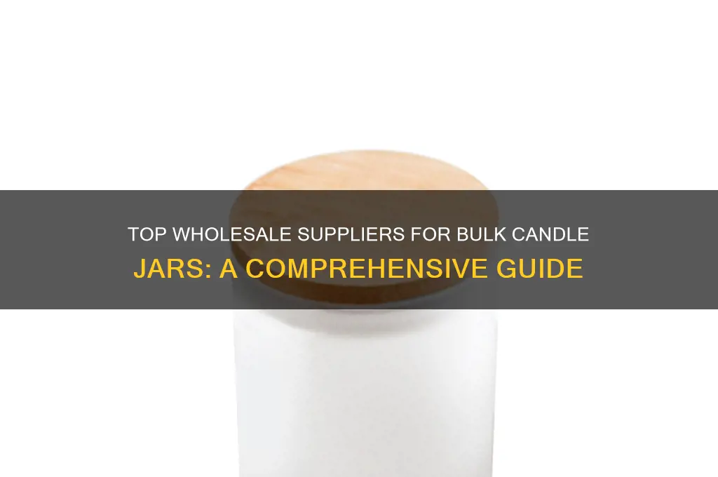 where to buy bulk candle jars