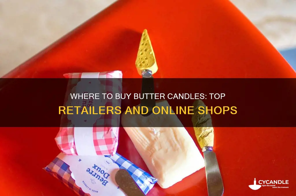 where to buy butter candle