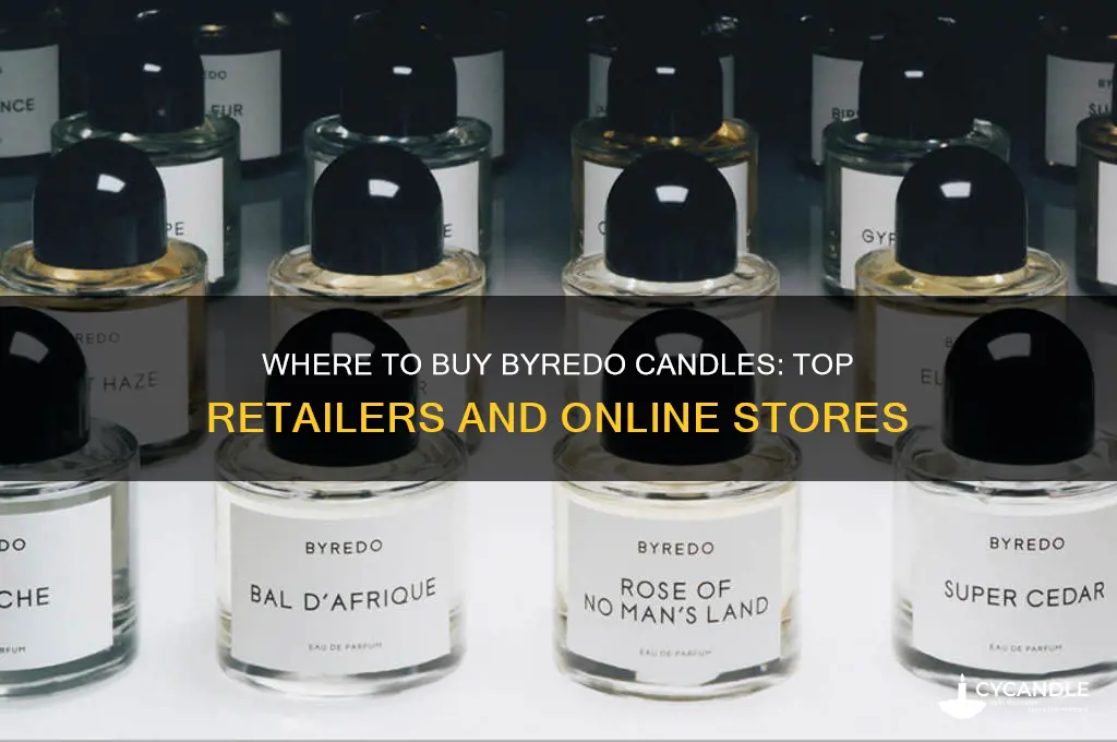 where to buy byredo candles