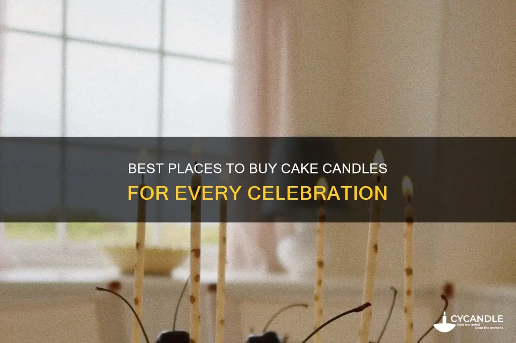 where to buy cake candles