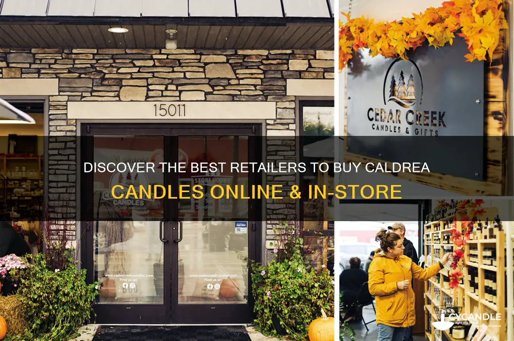 where to buy caldrea candles
