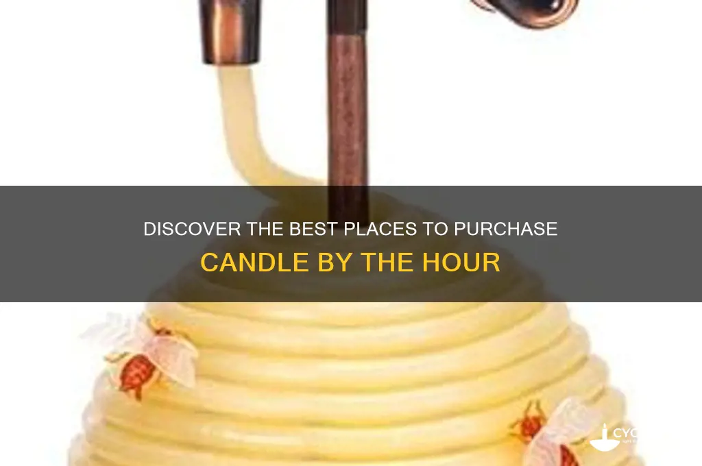 where to buy candle by the hour