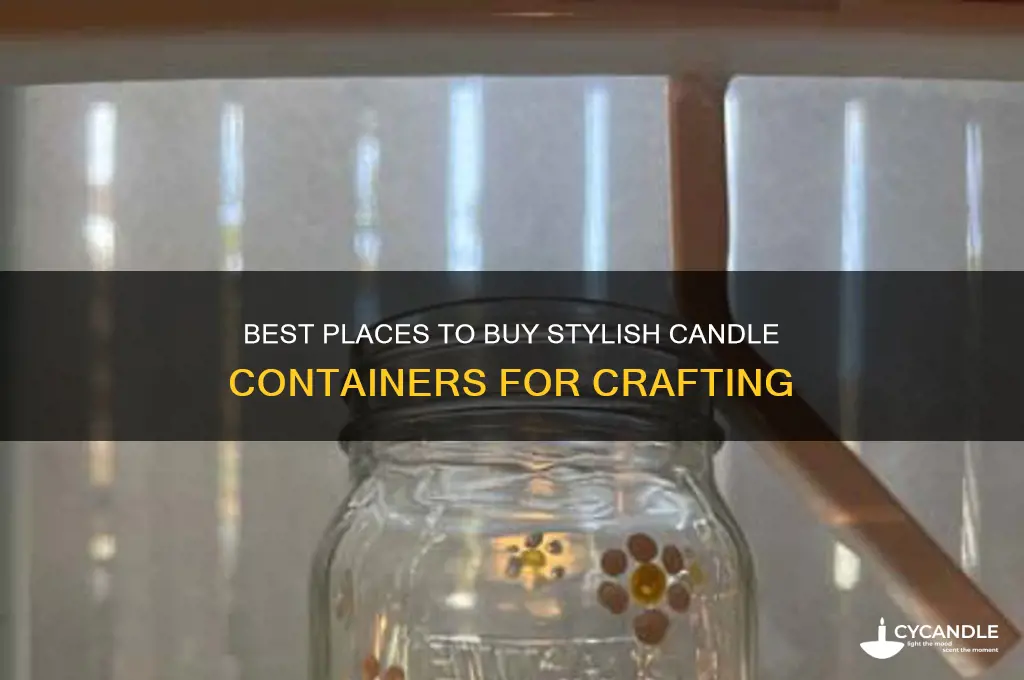 where to buy candle containers