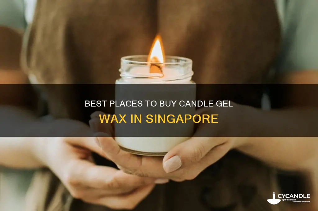 where to buy candle gel wax in singapore