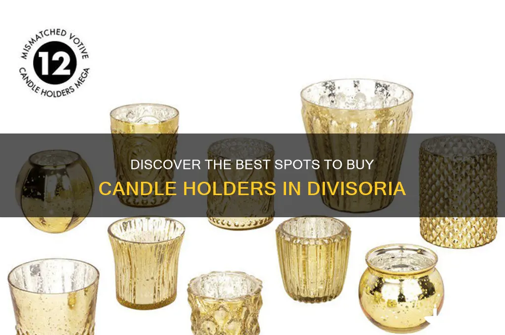 where to buy candle holder in divisoria