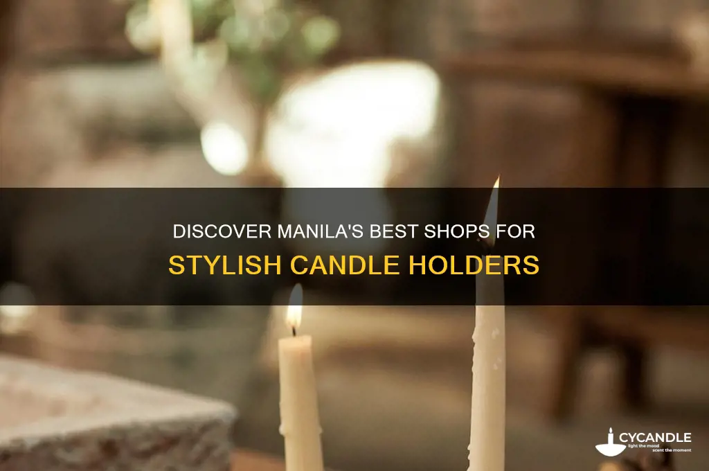 where to buy candle holder in manila