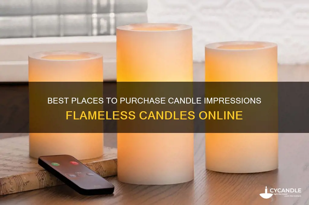 where to buy candle impressions flameless candles