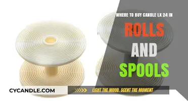 Best Places to Purchase Candle LX 24 Rolls and Spools