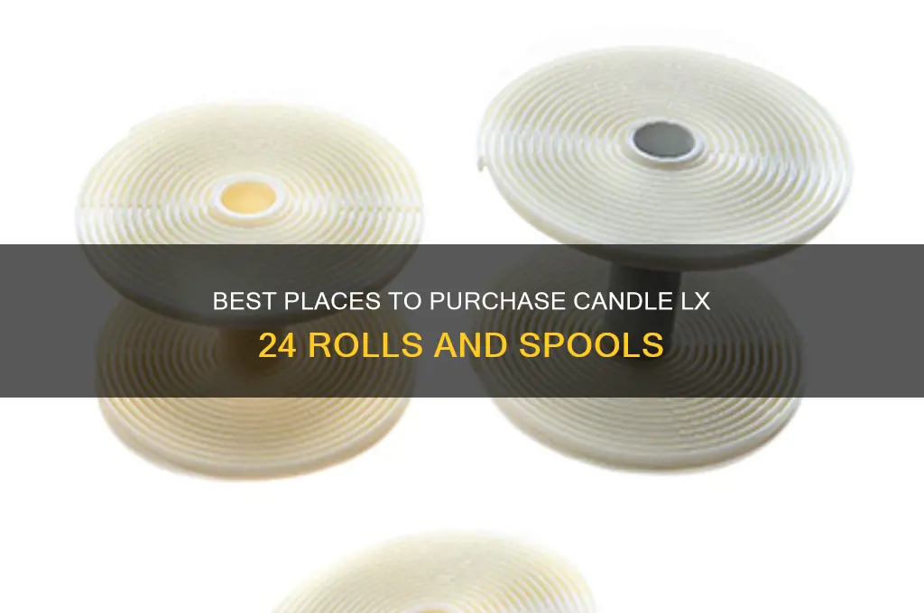 where to buy candle lx 24 in rolls and spools