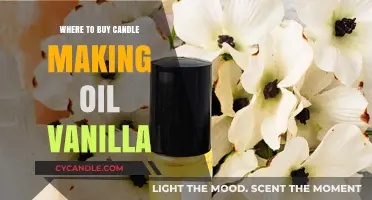 Best Places to Buy Vanilla Candle Making Oil Online