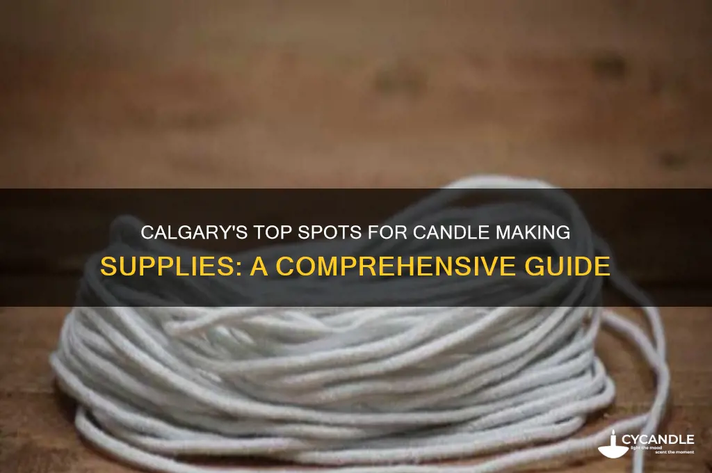 where to buy candle making supplies in calgary