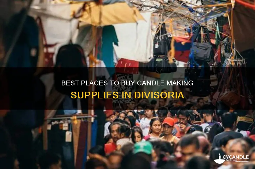 where to buy candle making supplies in divisoria