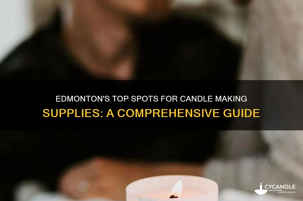 where to buy candle making supplies in edmonton