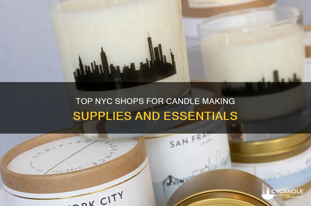 where to buy candle making supplies in nyc
