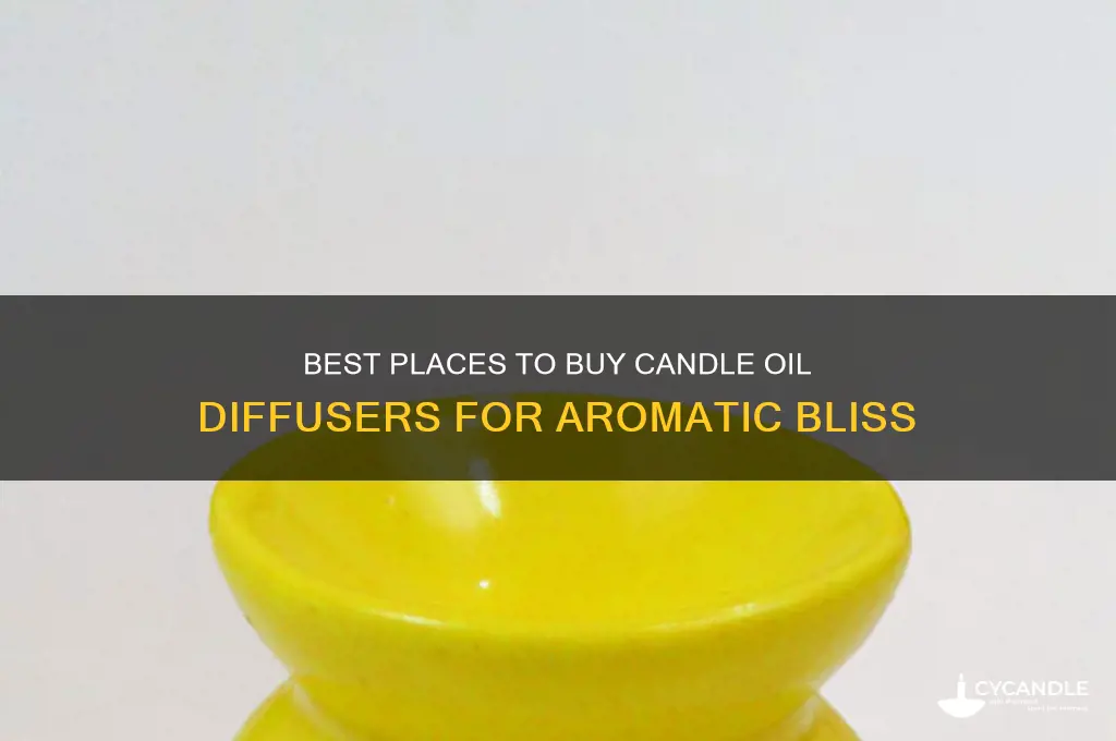 where to buy candle oil diffuser