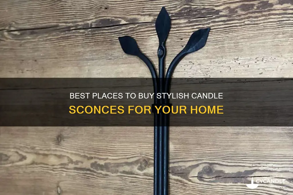 where to buy candle sconces