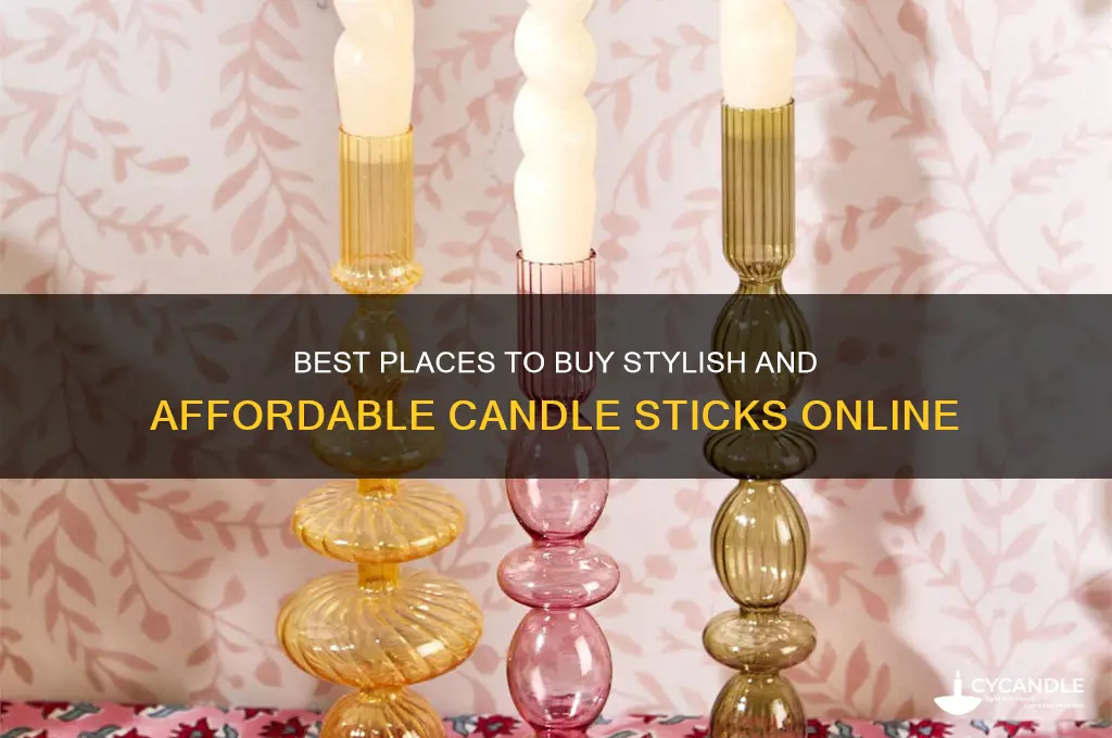 where to buy candle sticks