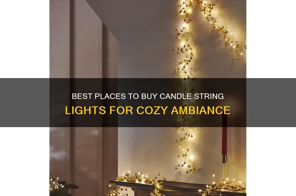 where to buy candle string lights