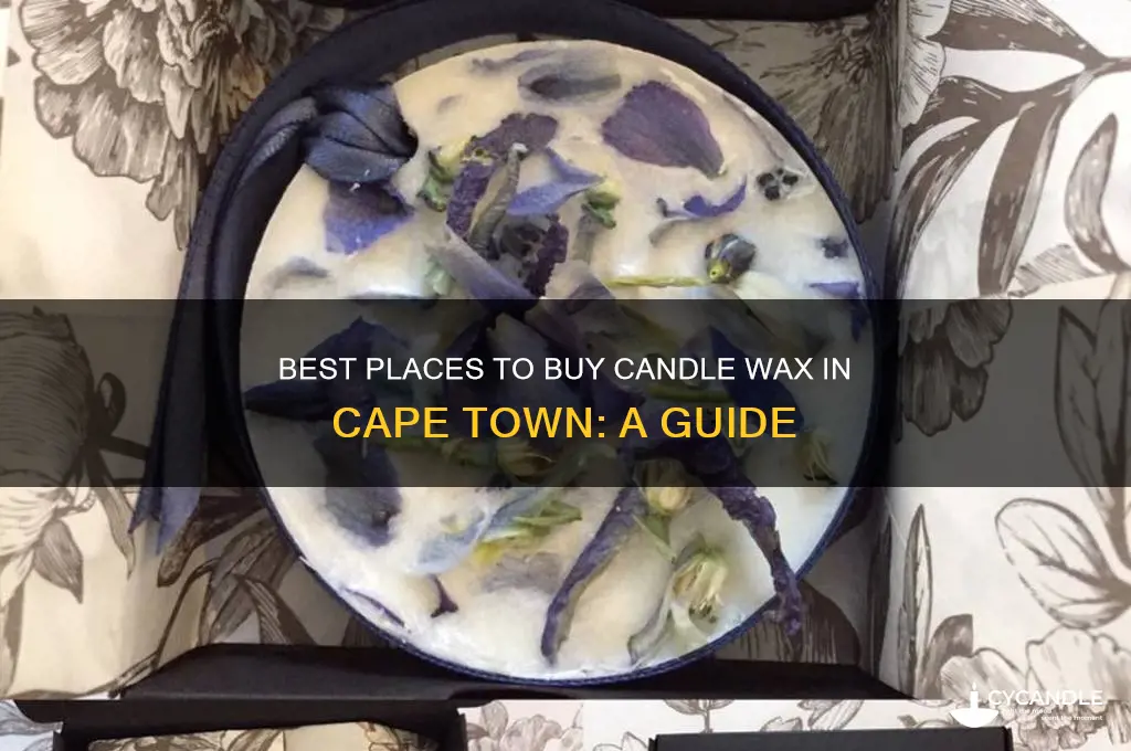 where to buy candle wax cape town