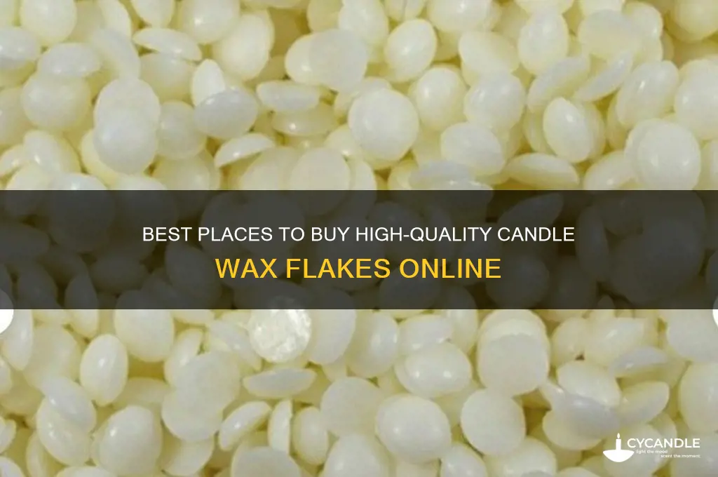 where to buy candle wax flakes