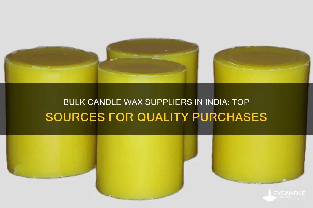 where to buy candle wax in bulk in india