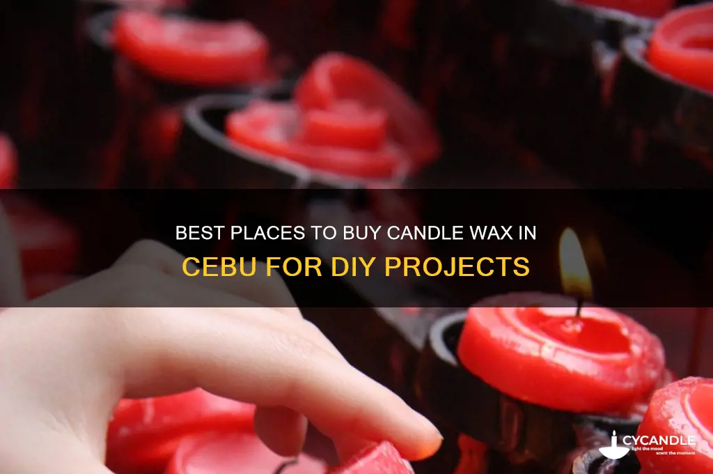 where to buy candle wax in cebu