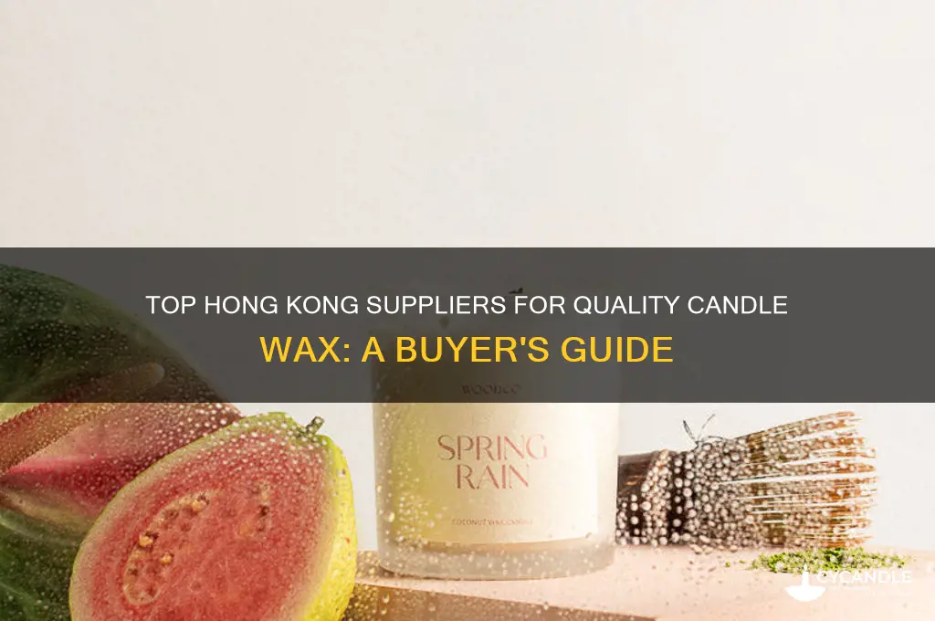 where to buy candle wax in hong kong
