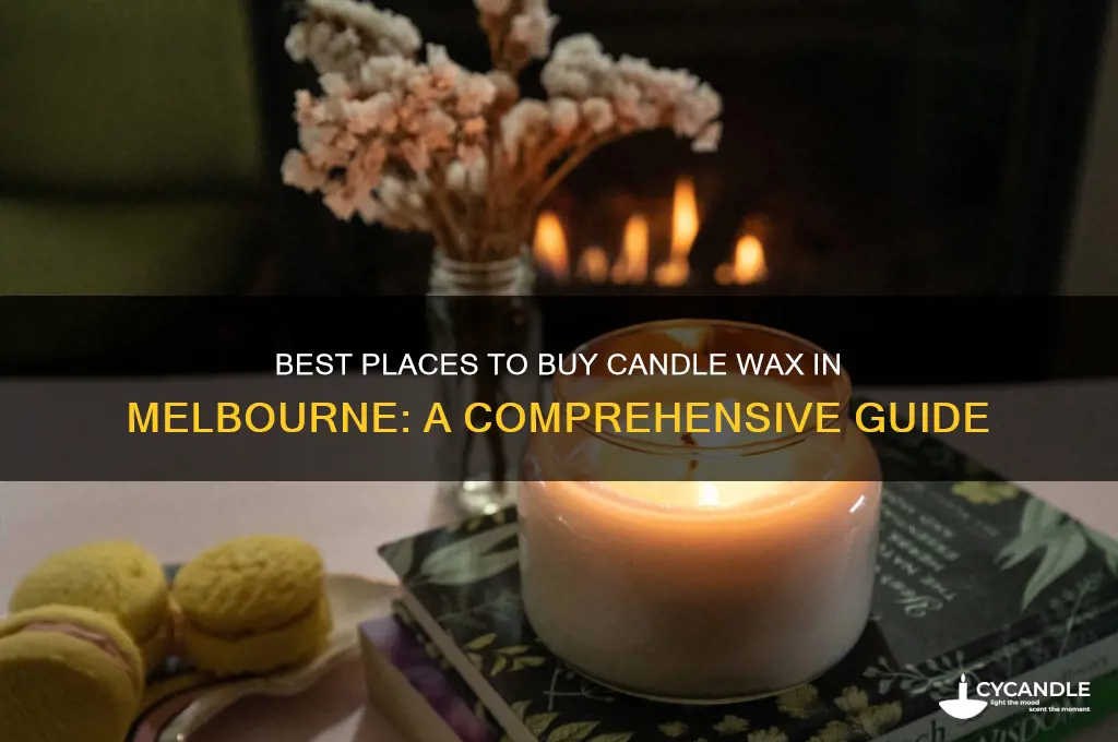 where to buy candle wax melbourne