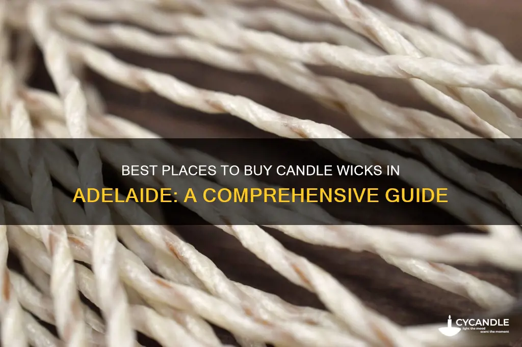 where to buy candle wicks adelaide
