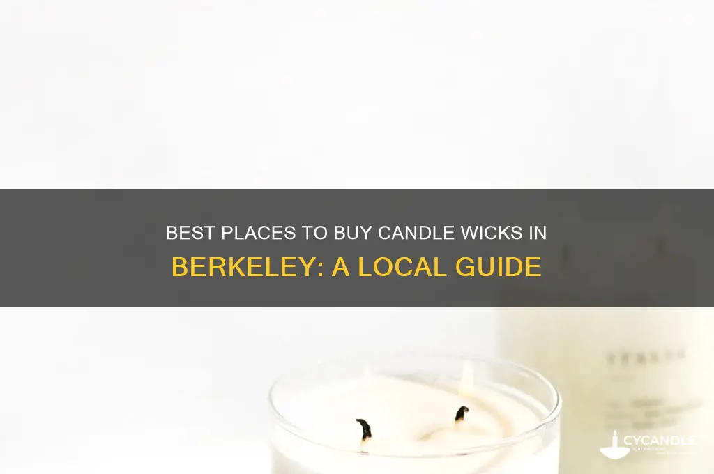 where to buy candle wicks berkeley
