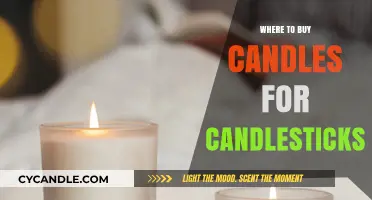 Best Places to Buy Candles for Candlesticks: A Shopper's Guide
