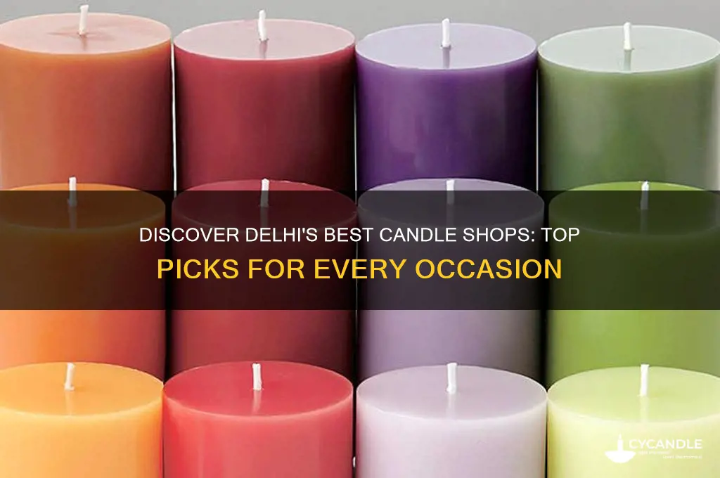 where to buy candles in delhi